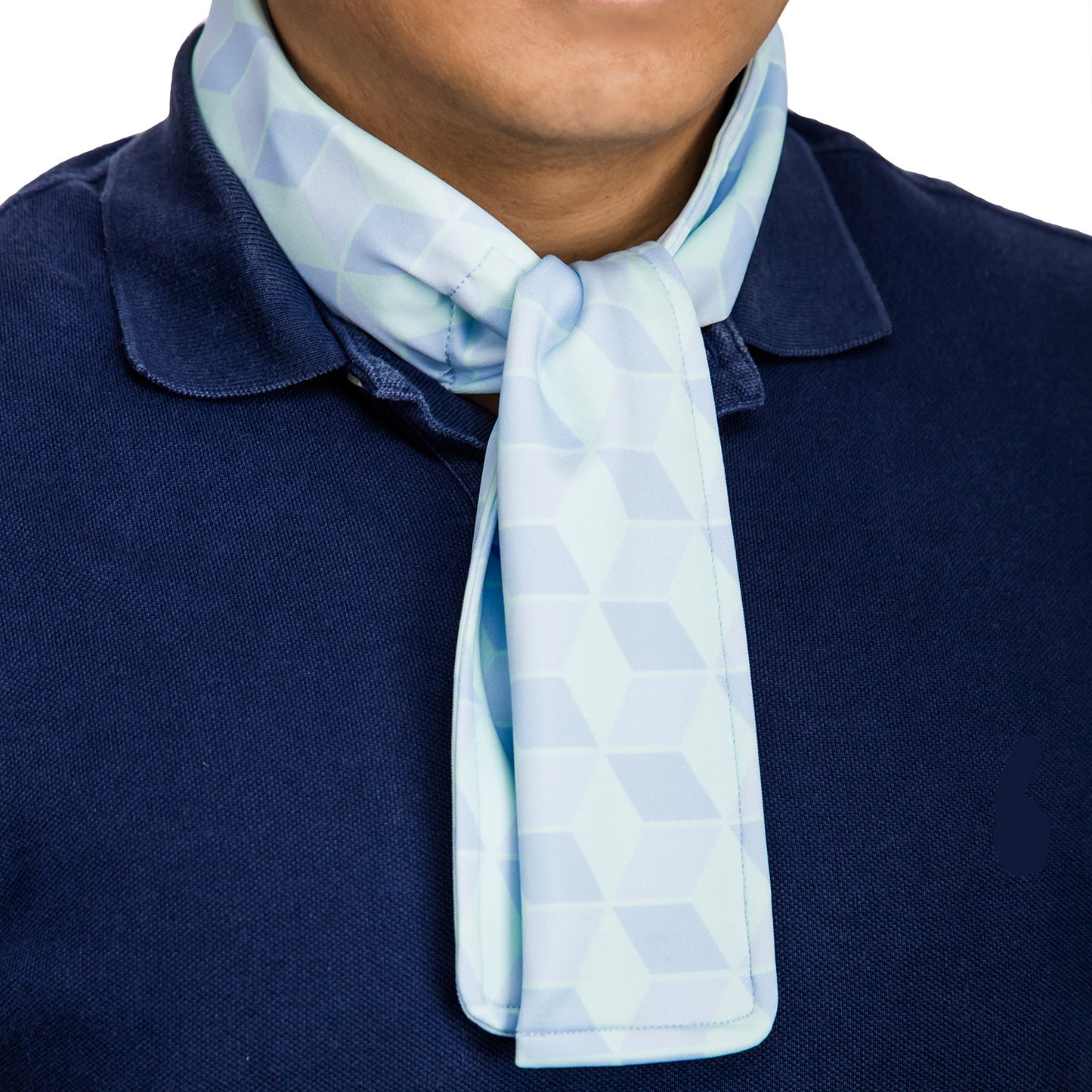 Cooling Scarf (Cubic pattern)